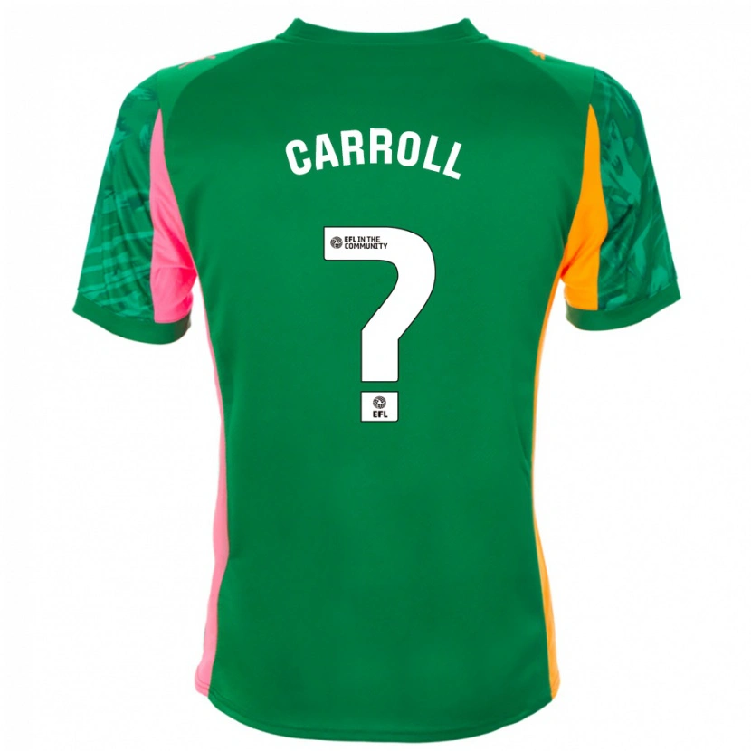 Danxen Kinder Rhianne Carroll #0 Trikot Grün Rosa Orange Torwarttrikot 2025/26