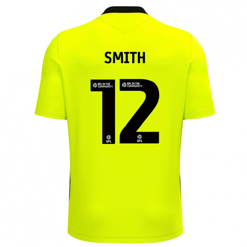 Danxen Kinder Tom Smith #12 Trikot Gelb Schwarz Torwarttrikot 2025/26
