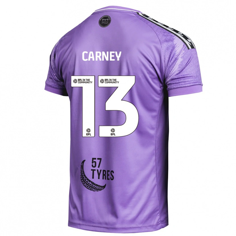 Danxen Kinder Jacob Carney #13 Trikot Hellviolett Torwarttrikot 2025/26