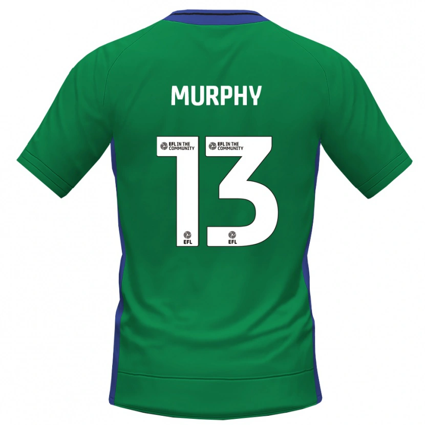 Danxen Kinder Joe Murphy #13 Trikot Grün Blau Torwarttrikot 2025/26