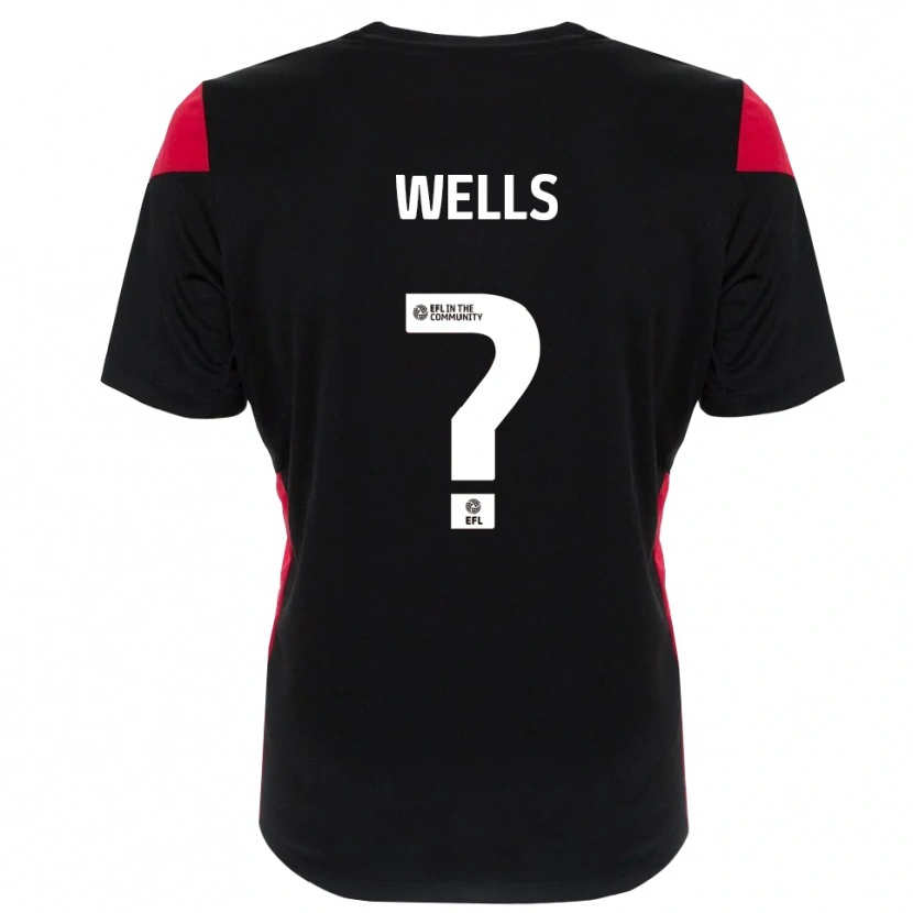 Danxen Kinder Liv Wells #0 Trikot Schwarz Weiß Torwarttrikot 2025/26