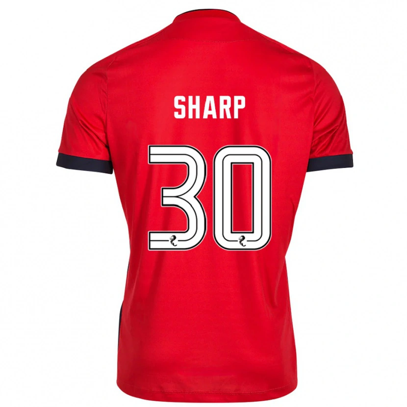 Danxen Kinder Harry Sharp #30 Trikot Rot Weiß Torwarttrikot 2025/26
