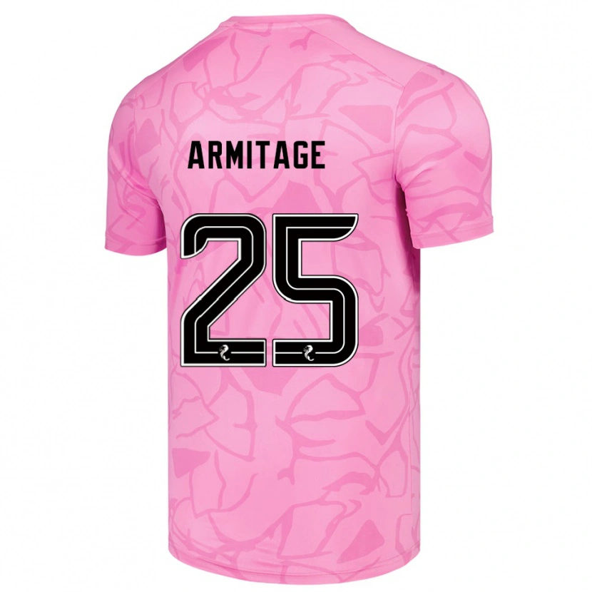 Danxen Kinder Rowena Armitage #25 Trikot Pink Schwarz Torwarttrikot 2025/26