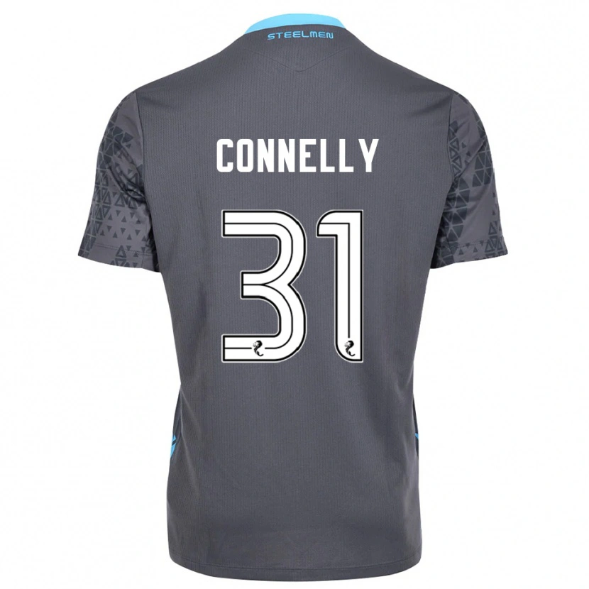 Danxen Kinder Matty Connelly #31 Trikot Grau Weiß Torwarttrikot 2025/26