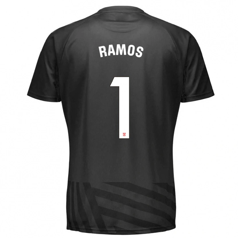 Danxen Kinder Moha Ramos #1 Trikot Grau Schwarz Torwarttrikot 2025/26
