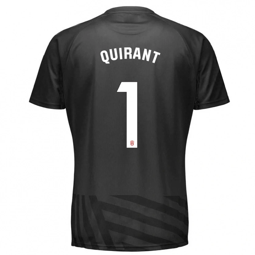 Danxen Kinder Luismi Quirant #1 Trikot Grau Schwarz Torwarttrikot 2025/26