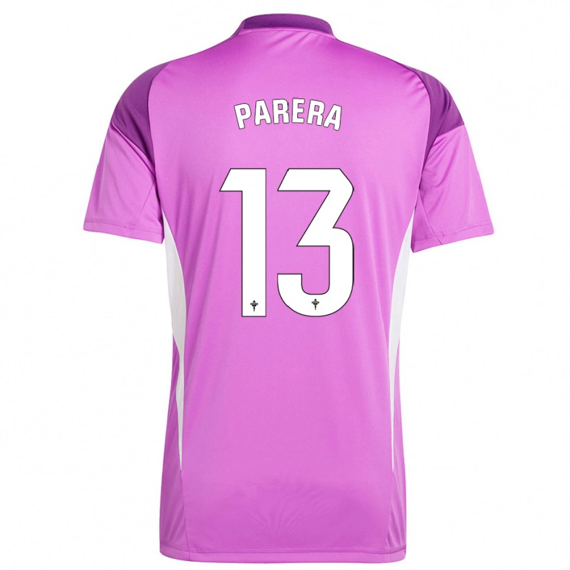 Danxen Kinder Miquel Parera #13 Trikot Lila Weiß Torwarttrikot 2025/26