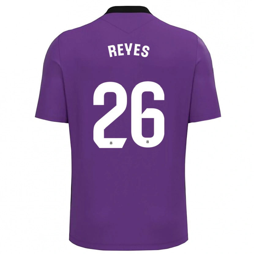 Danxen Kinder Jhafets Reyes #26 Trikot Lila Weiß Torwarttrikot 2025/26