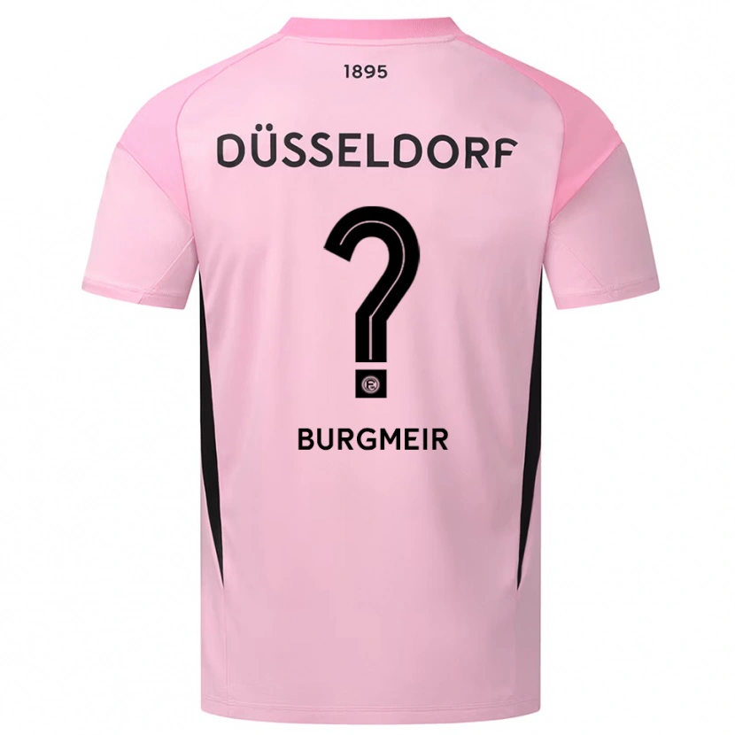Danxen Kinder Tabea Burgmeir #0 Trikot Rosa Schwarz Torwarttrikot 2025/26