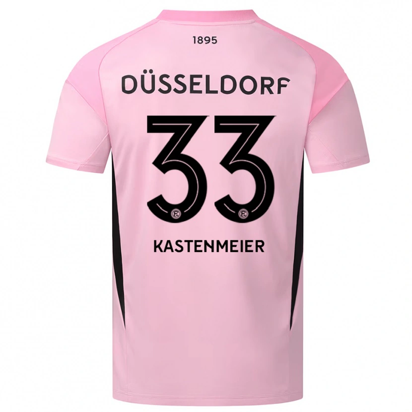 Danxen Kinder Florian Kastenmeier #33 Trikot Rosa Schwarz Torwarttrikot 2025/26