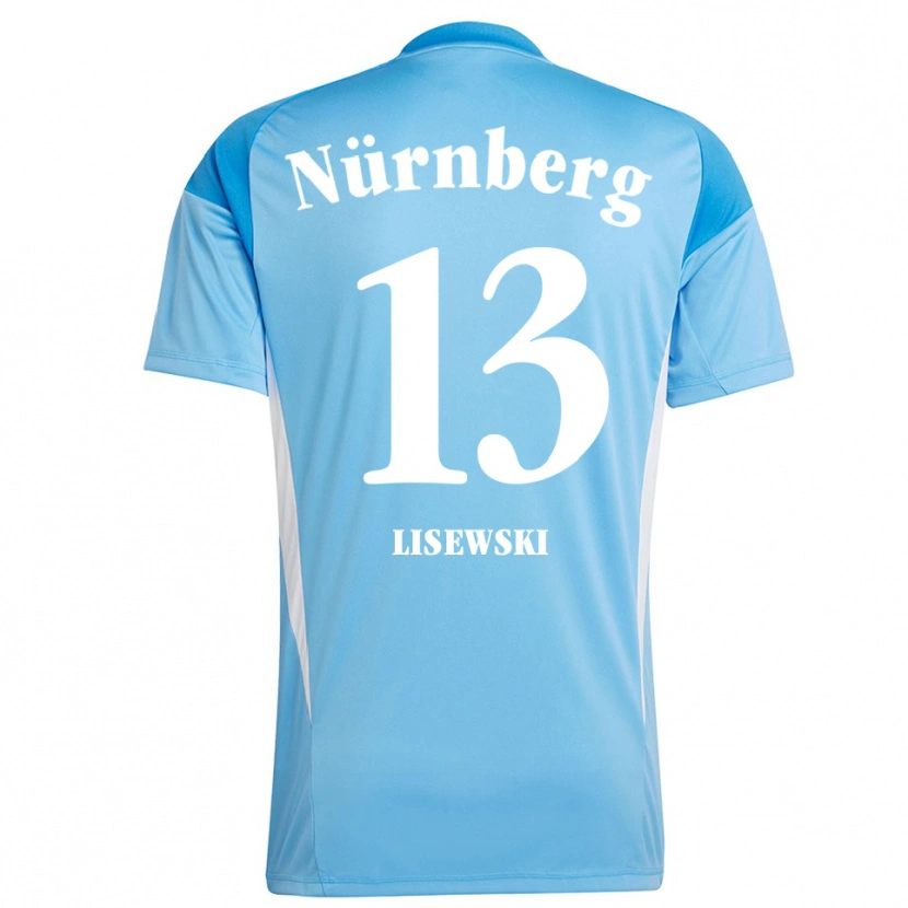 Danxen Kinder Robin Lisewski #13 Trikot Hellblau Weiß Torwarttrikot 2025/26