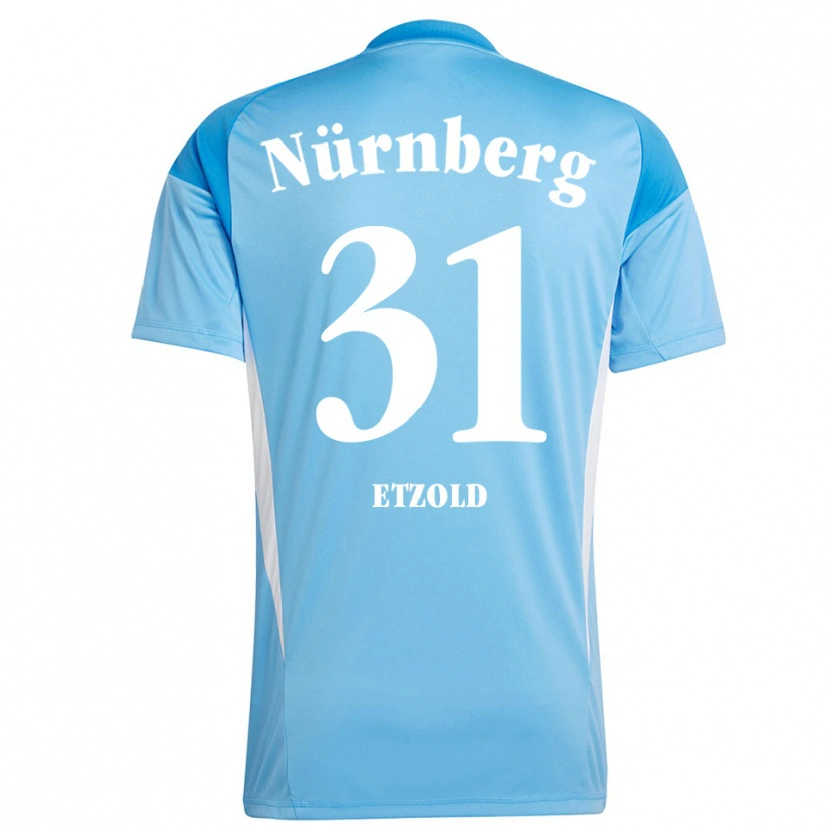 Danxen Kinder Hannah Etzold #31 Trikot Hellblau Weiß Torwarttrikot 2025/26