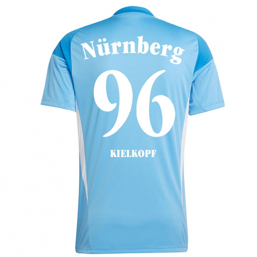 Danxen Kinder Felix Kielkopf #96 Trikot Hellblau Weiß Torwarttrikot 2025/26