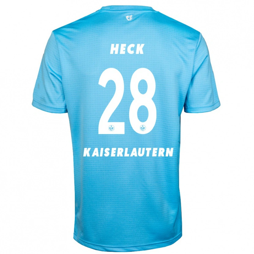 Danxen Kinder Fabian Heck #28 Trikot Hellblau Weiß Torwarttrikot 2025/26