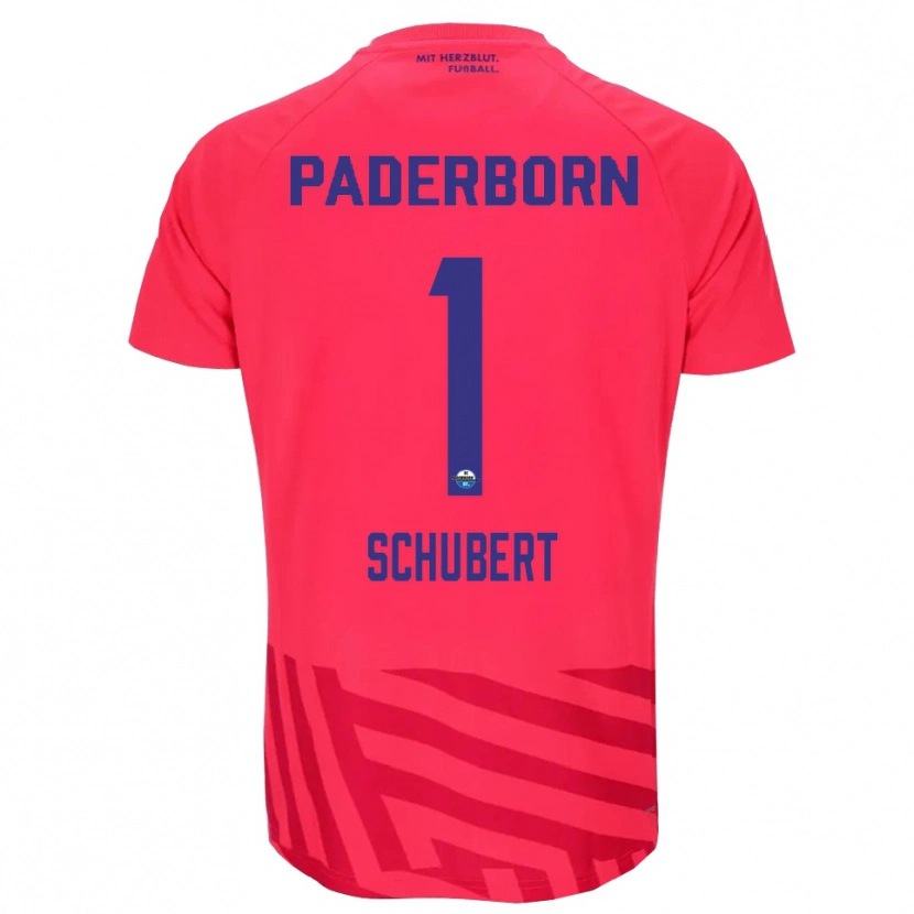 Danxen Kinder Markus Schubert #1 Trikot Rot Schwarz Torwarttrikot 2025/26
