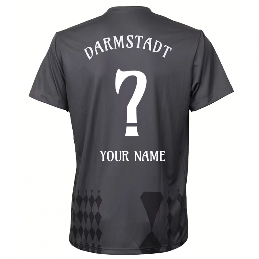 Danxen Kinder SV Darmstadt 98 Dunkelgrau Trikot Torwarttrikot 2025/26