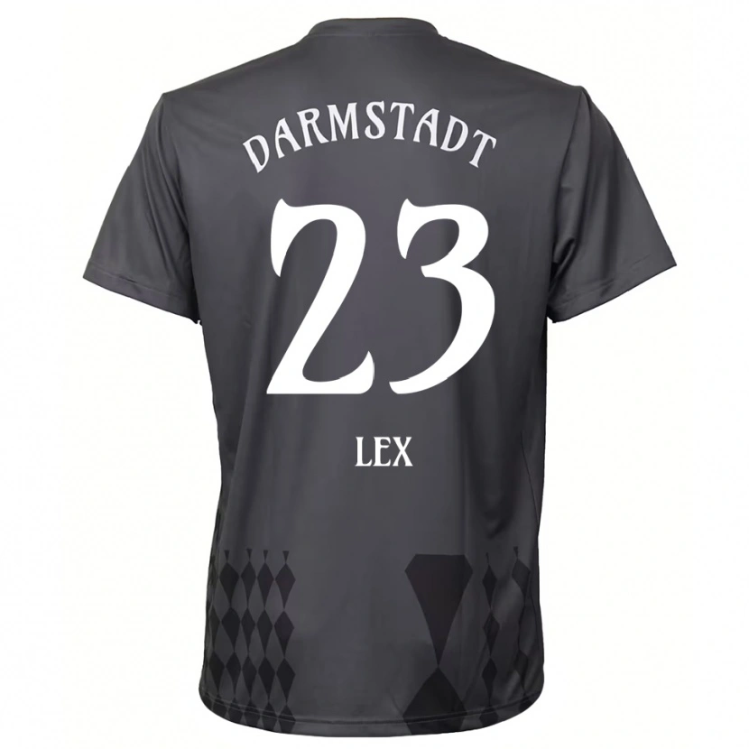 Danxen Kinder Claudius Lex #23 Trikot Dunkelgrau Torwarttrikot 2025/26