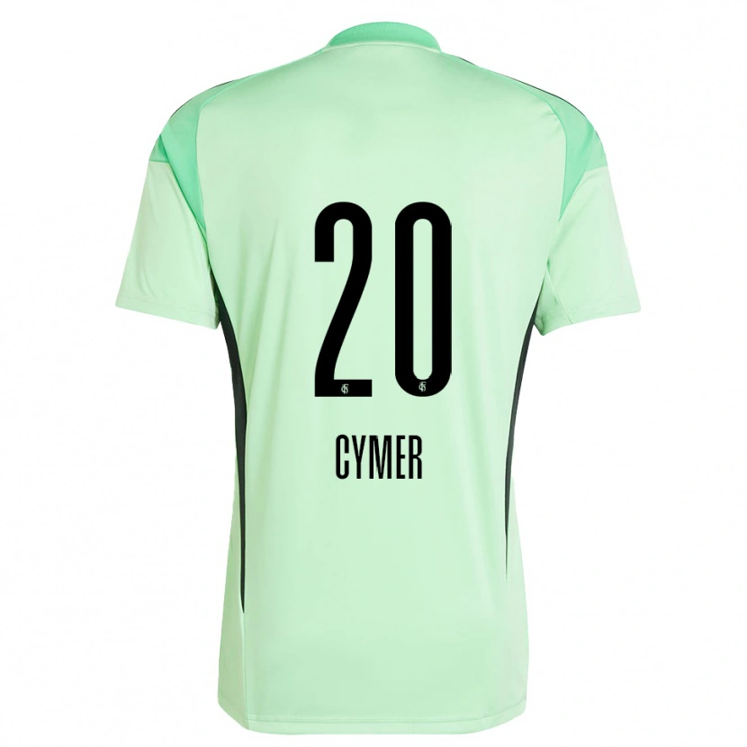 Danxen Kinder Ricco Cymer #20 Trikot Hellgrün Schwarz Torwarttrikot 2025/26