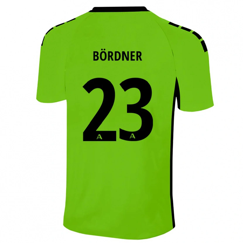 Danxen Kinder Elias Bördner #23 Trikot Grasgrün Schwarz Torwarttrikot 2025/26