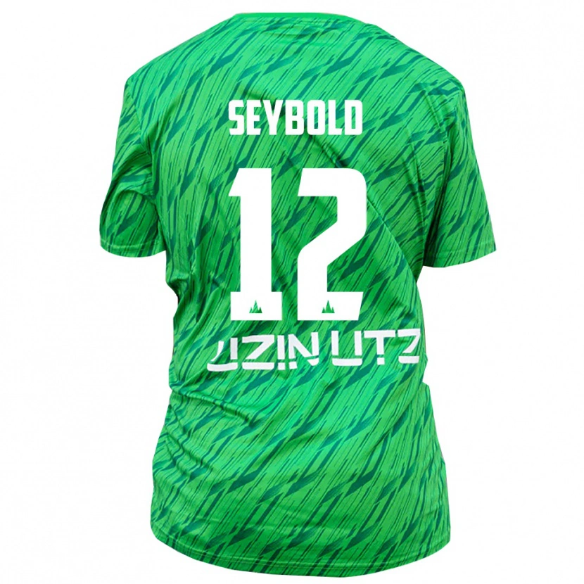 Danxen Kinder Marvin Seybold #12 Trikot Grün Rot Torwarttrikot 2025/26