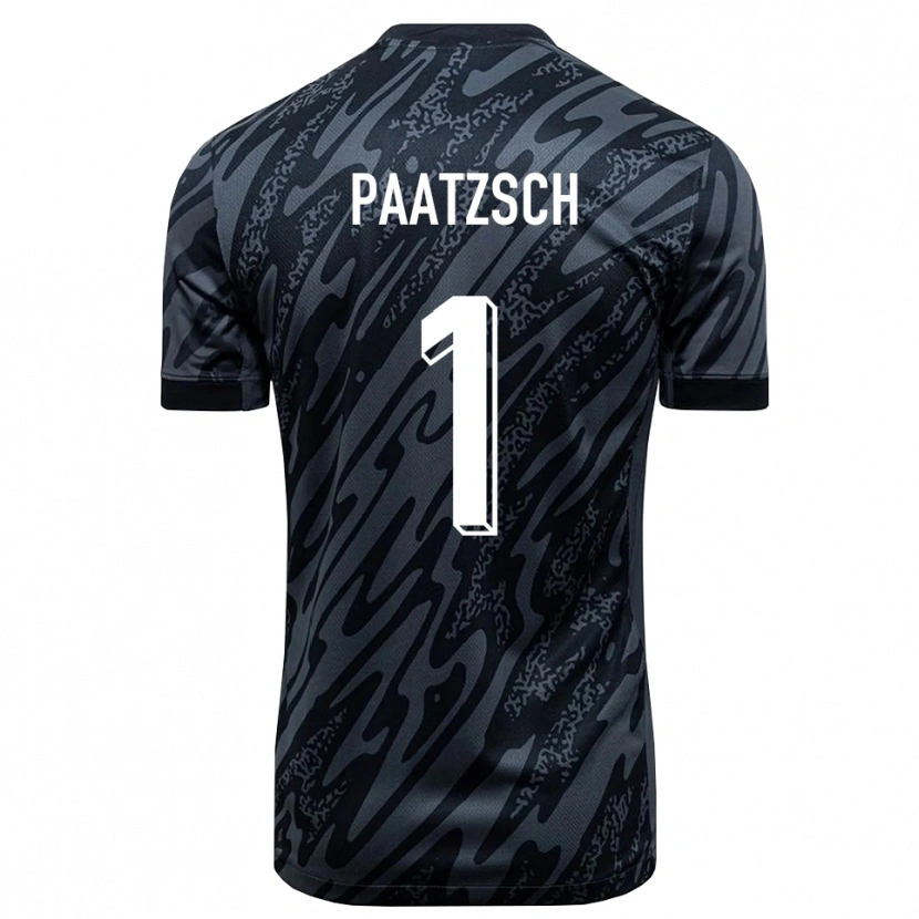 Danxen Kinder Pascal Paatzsch #1 Trikot Schwarzgrau Torwarttrikot 2025/26
