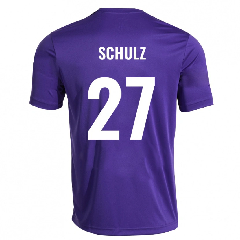 Danxen Kinder Arne Schulz #27 Trikot Lila Weiß Torwarttrikot 2025/26