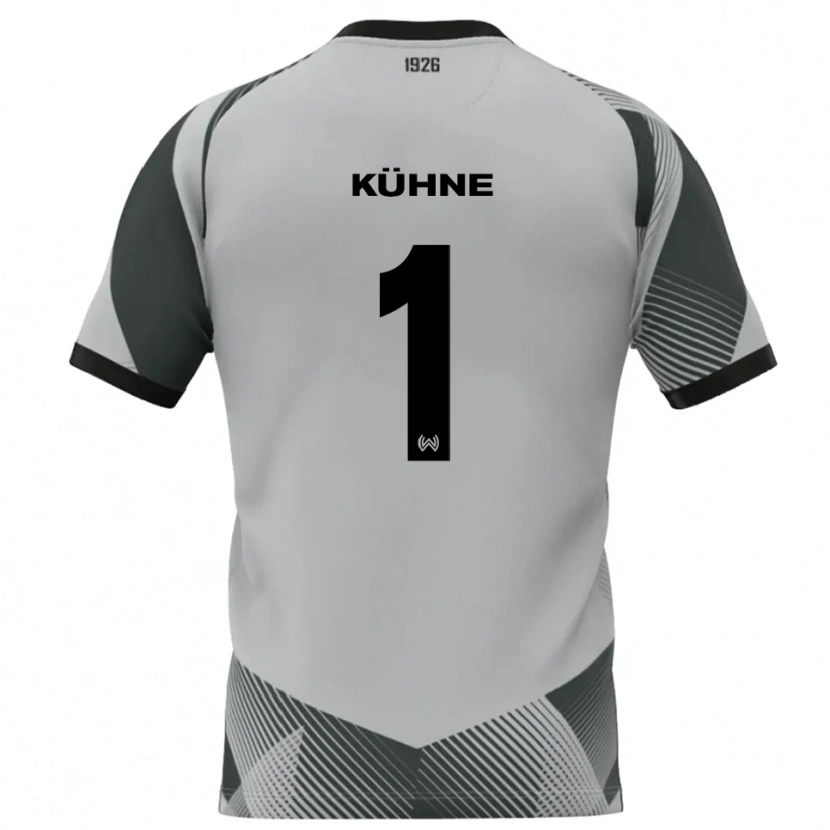 Danxen Kinder Lars Kühne #1 Trikot Hellgrau Weiß Torwarttrikot 2025/26