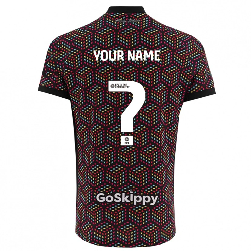 Danxen Kinder Bristol City Schwarz Weiß Trikot Torwarttrikot 2025/26