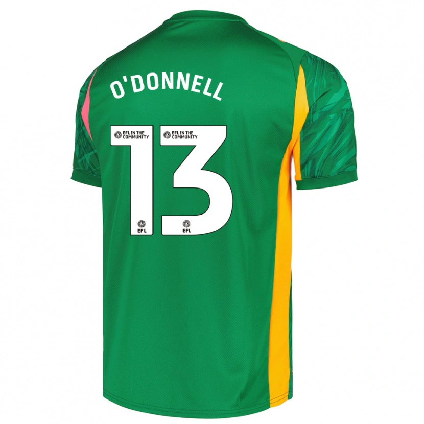Danxen Kinder Richard O'Donnell #13 Trikot Grün Pink Torwarttrikot 2025/26