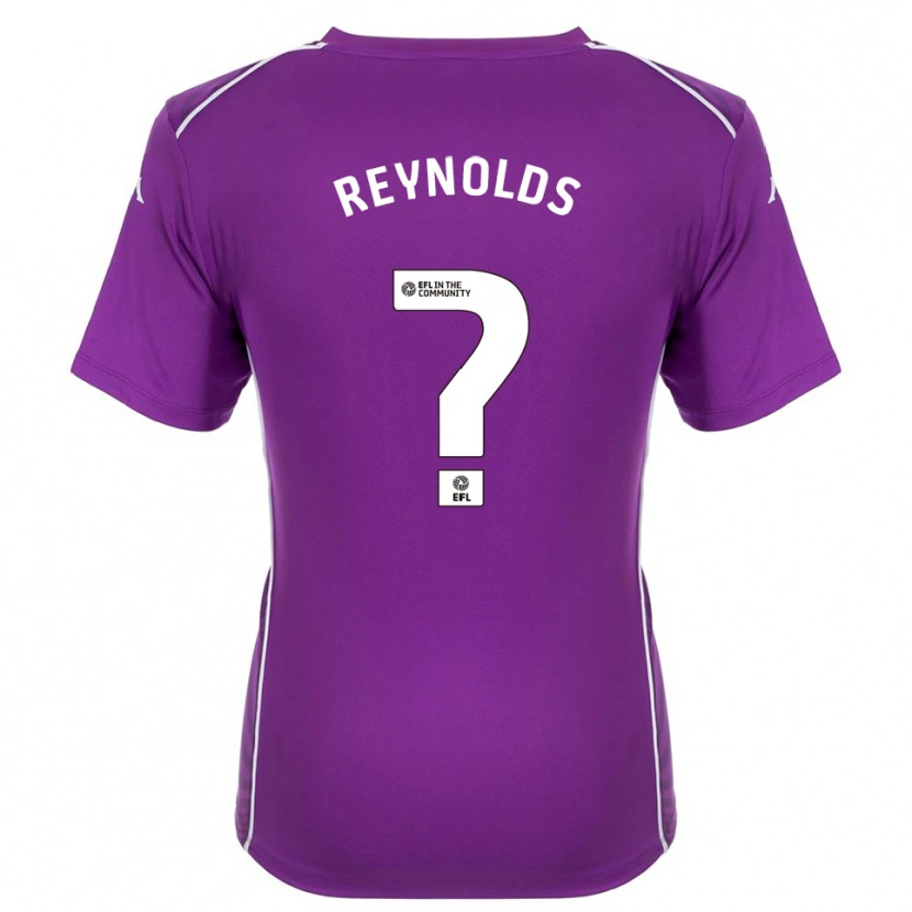 Danxen Kinder Kerr Reynolds #0 Trikot Violett Weiß Torwarttrikot 2025/26