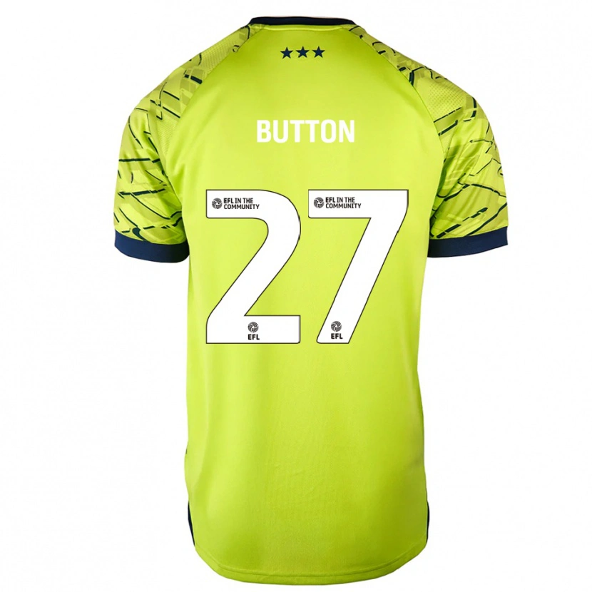 Danxen Kinder David Button #27 Trikot Grün Gelb Torwarttrikot 2025/26