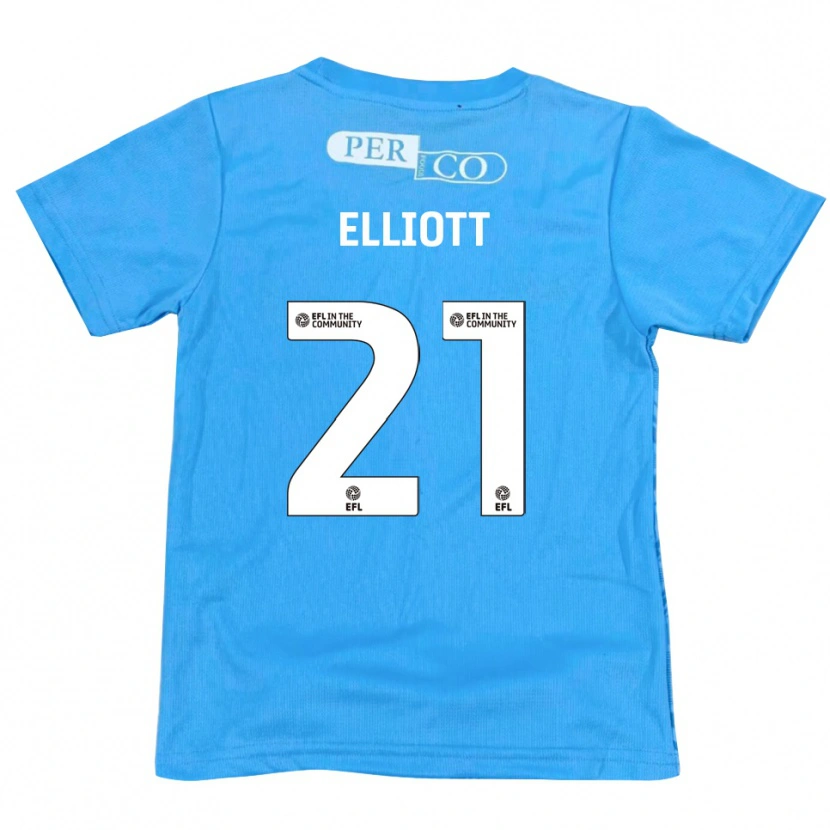Danxen Kinder Felix Elliott #21 Trikot Blau Weiß Torwarttrikot 2025/26