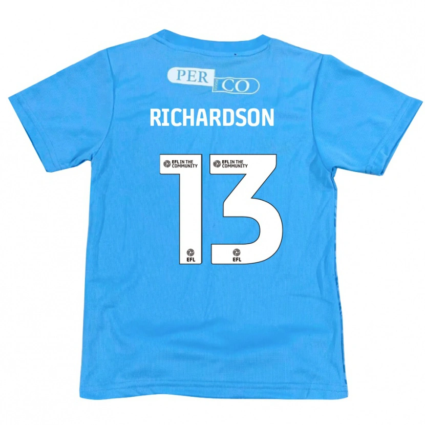 Danxen Kinder Joseph Richardson #13 Trikot Blau Weiß Torwarttrikot 2025/26