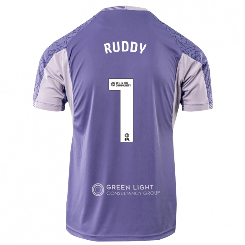 Danxen Kinder Jack Ruddy #1 Trikot Hellviolett Torwarttrikot 2025/26