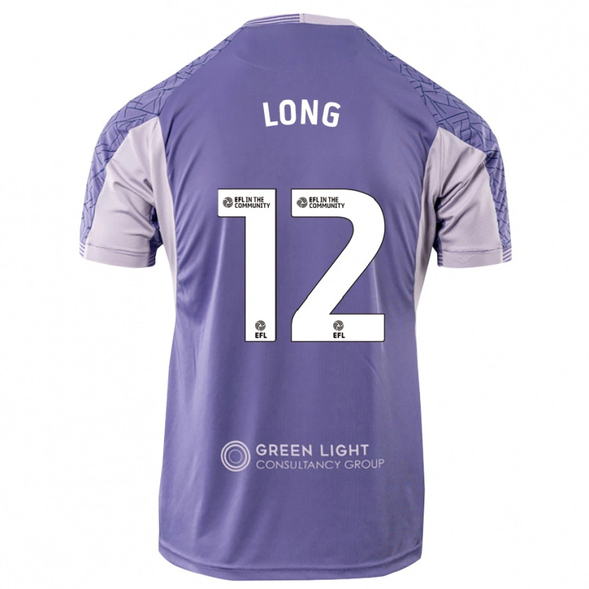 Danxen Kinder George Long #12 Trikot Hellviolett Torwarttrikot 2025/26
