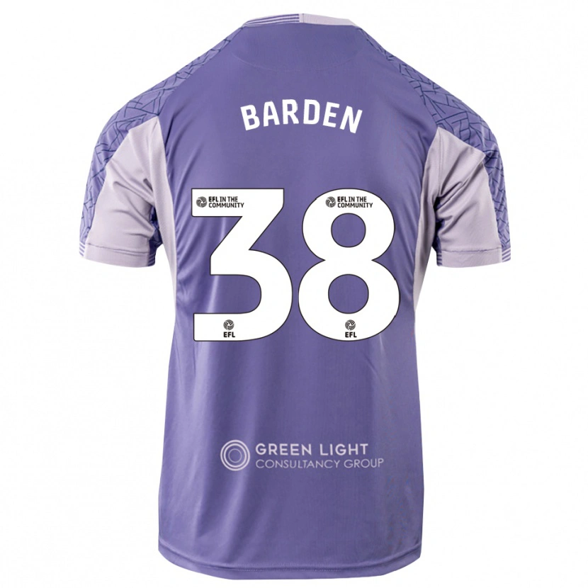 Danxen Kinder Daniel Barden #38 Trikot Hellviolett Torwarttrikot 2025/26