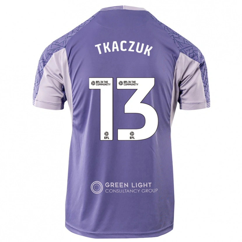 Danxen Kinder Nikodem Tkaczuk #13 Trikot Hellviolett Torwarttrikot 2025/26