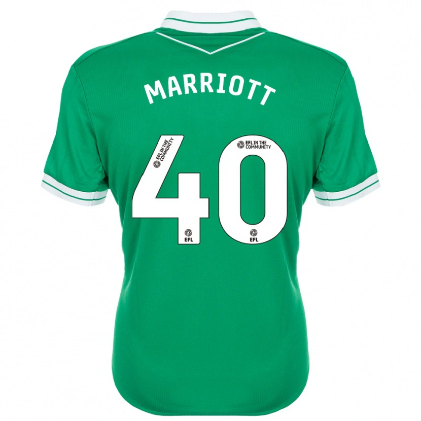 Danxen Kinder Monty Marriott #40 Trikot Grün Weiß Torwarttrikot 2025/26