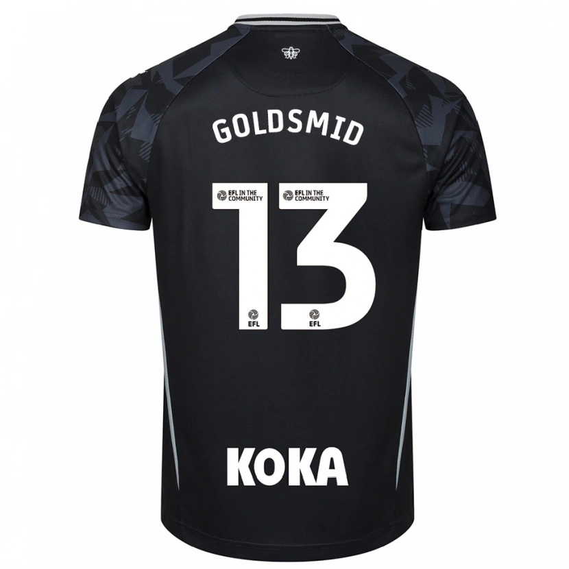 Danxen Kinder Jacqui Goldsmid #13 Trikot Schwarz Blau Torwarttrikot 2025/26