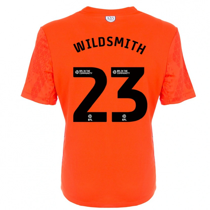 Danxen Kinder Joe Wildsmith #23 Trikot Orange Schwarz Torwarttrikot 2025/26