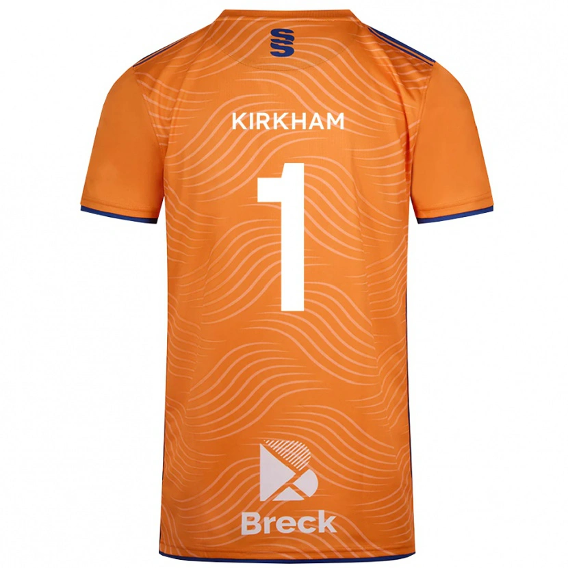 Danxen Kinder Skye Kirkham #1 Trikot Orange Schwarz Torwarttrikot 2025/26