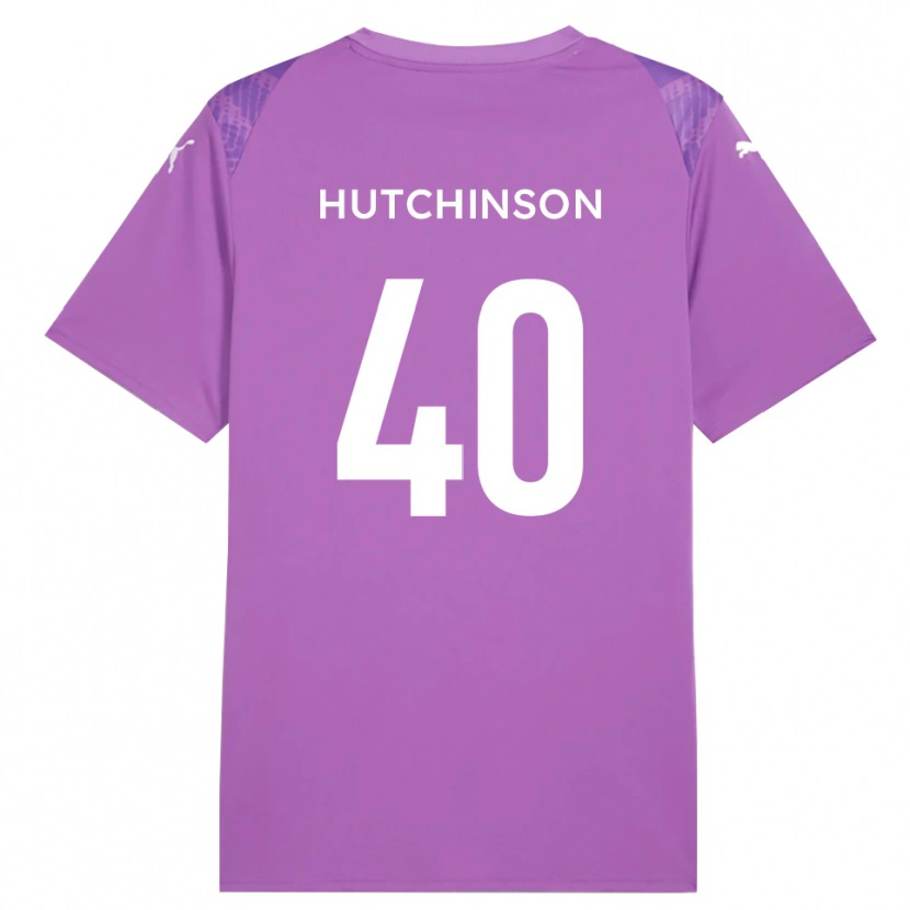 Danxen Kinder Luke Hutchinson #40 Trikot Mittel Orchidee Torwarttrikot 2025/26
