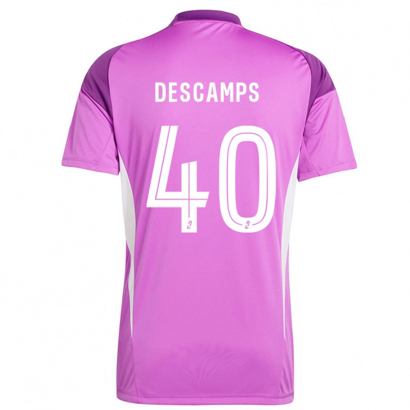 Danxen Kinder Rémy Descamps #40 Trikot Lavendel Torwarttrikot 2025/26