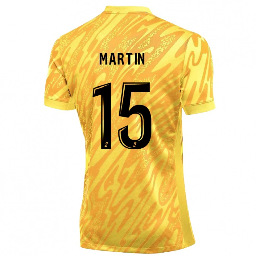 Danxen Kinder Gabriel Martin #15 Trikot Orange Gelb Torwarttrikot 2025/26