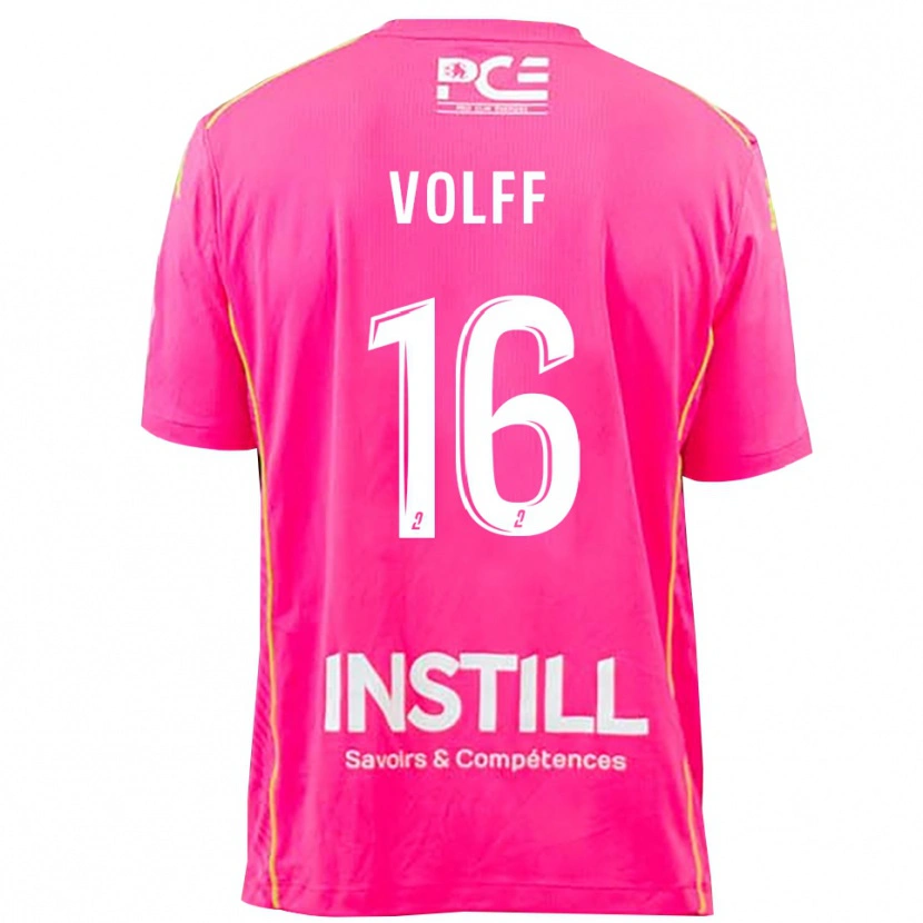 Danxen Kinder Émilie Volff #16 Trikot Magenta Torwarttrikot 2025/26
