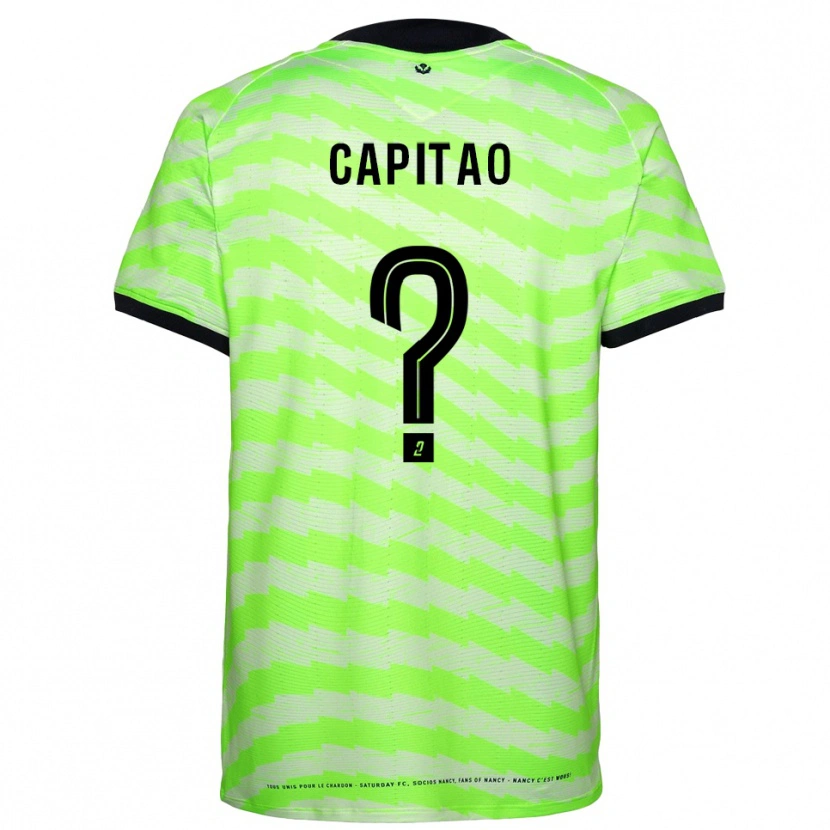 Danxen Kinder Maud Capitao #0 Trikot Neon Grün Torwarttrikot 2025/26
