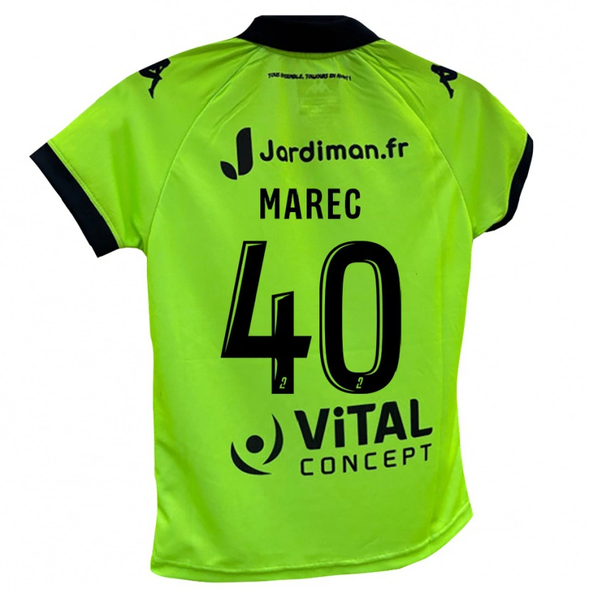 Danxen Kinder Noah Marec #40 Trikot Neon Grün Torwarttrikot 2025/26