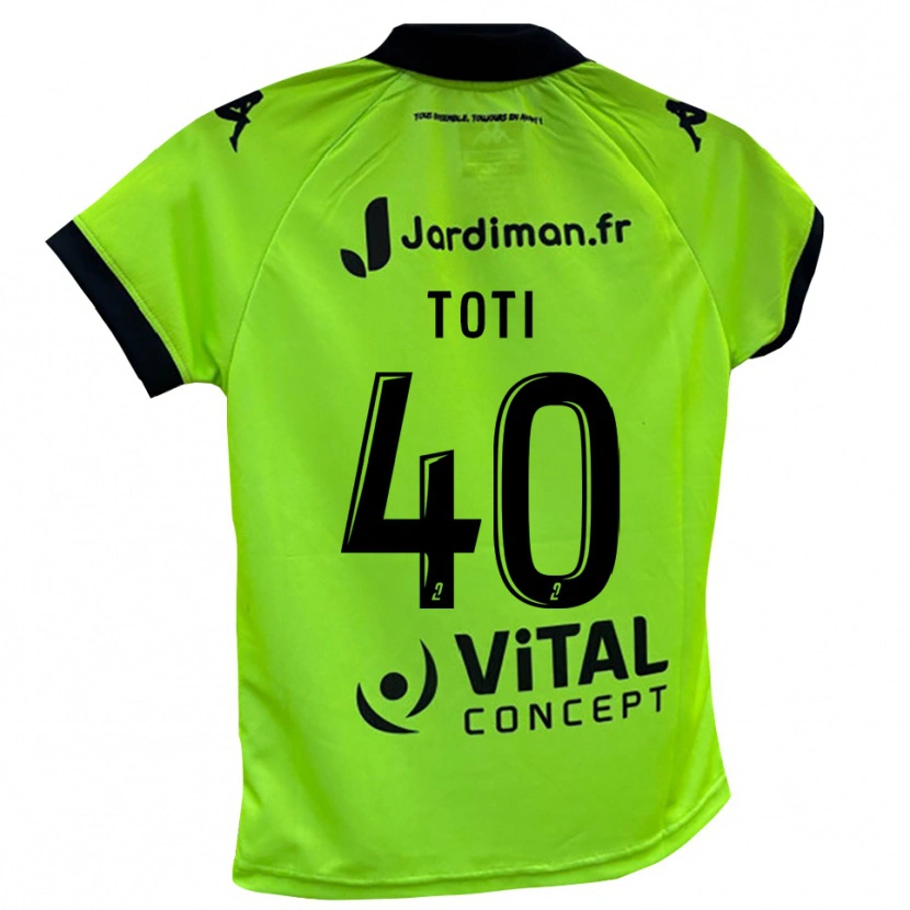 Danxen Kinder Manon Toti #40 Trikot Neon Grün Torwarttrikot 2025/26