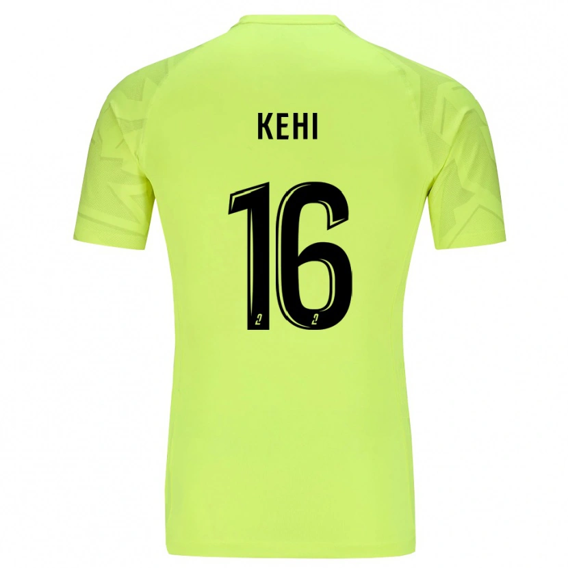 Danxen Kinder Marc-Olivier Kehi #16 Trikot Neon Grün Torwarttrikot 2025/26