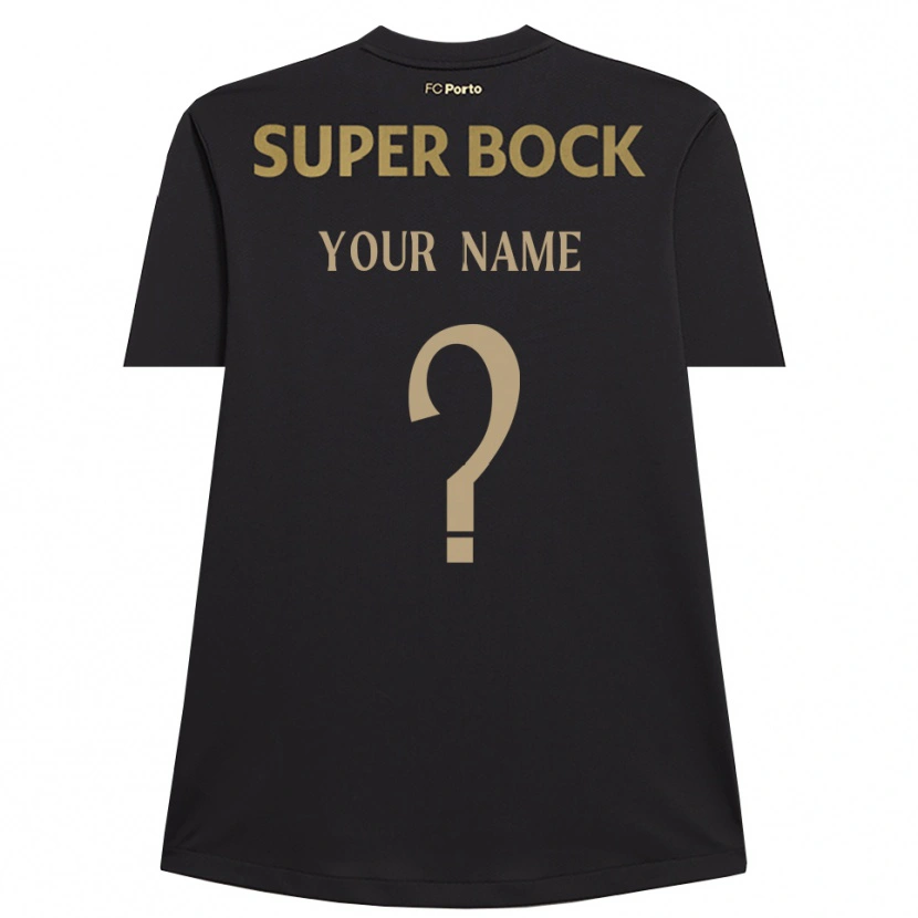 Danxen Kinder FC Porto Schwarz Braun Trikot Torwarttrikot 2025/26